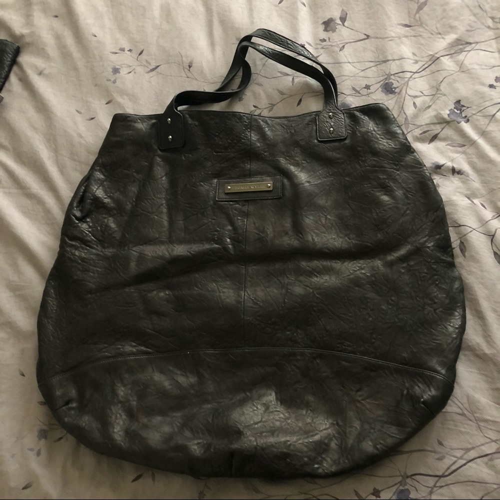 thomas wylde black hobo bag